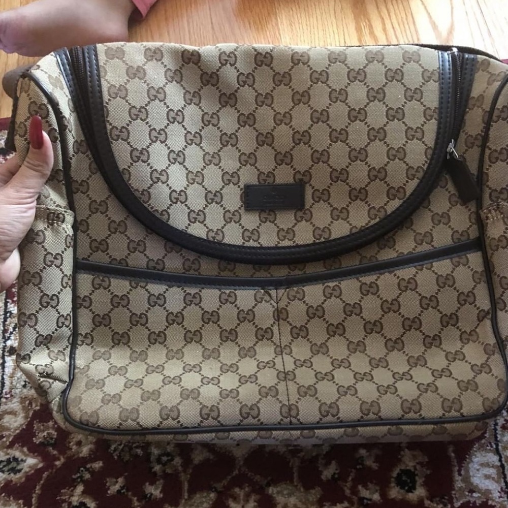 Gucci diaper bag